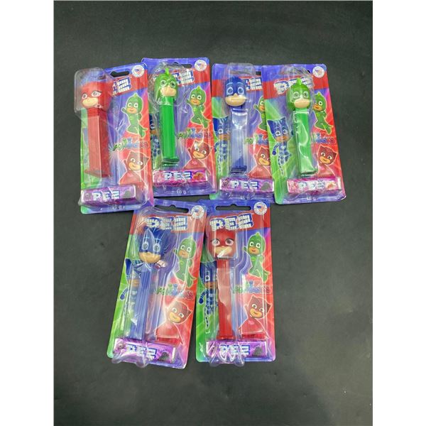 Lot of 6 Assorted Pez Candy Dispensers