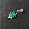 Image 2 : Silver Green Onlyx Pendant, Suggested Retail Value $50