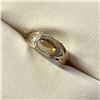 Image 2 : Silver Lemon Quartz Ring (~Size 6)(Ring is resizable for $40), Suggested Retail Value $60
