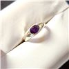 Image 3 : Silver Amethyst Ring (~Size 8)(Ring is resizable for $40) (~length 0 inches) (~weight 5.14g), Sugges