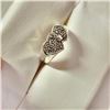 Image 3 : Silver Marcasite Ring (~Size 7.5)(Ring is resizable for $40) (~length 0 inches) (~weight 7.66g), Sug