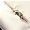 Image 2 : Silver Sapphire Ring (~Size 6.75)(Ring is resizable for $40) (~length 0 inches) (~weight 4.16g), Sug