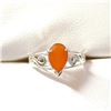 Image 1 : Silver Agate Ring (~Size 7)(Ring is resizable for $40) (~length 0 inches), Suggested Retail Value $7