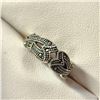 Image 2 : Silver Marcasite Ring (~Size 7)(Ring is resizable for $40) (~length 0 inches), Suggested Retail Valu