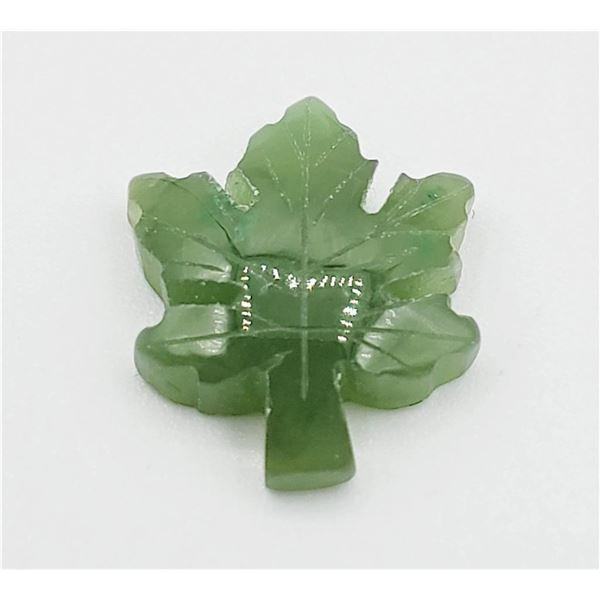 Natural Canadian Jade Maple Leaf, retail $40.00