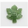 Image 1 : Natural Canadian Jade Maple Leaf, retail $40.00