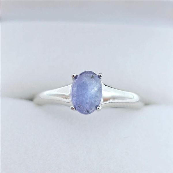 Sterling Silver Natural Tanzanite (0.60ct) Ring, Size 7, W/A $715.00. Tanzanite is the birthstone fo