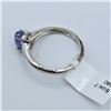 Image 4 : Sterling Silver Natural Tanzanite (0.60ct) Ring, Size 7, W/A $715.00. Tanzanite is the birthstone fo