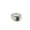 Image 2 : Sterling Silver Natural Iolite Ring, Size 7, Retail $300.00.