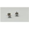 Image 2 : 10KT White Gold Natural Moonstone (0.22ct) Earring, W/A $425.00.
