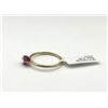 Image 3 : 10KT Yellow Gold Natural Enhanced Ruby (0.60ct) Ring, Size 6.25, W/A $705.00. Ruby is the birthstone
