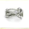Image 1 : Copy of Puzzle Ring with Assorted CZ Ring, Size 8, Retail $200.00.