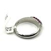 Image 2 : Sterling Silver Natural Rubies (0.50ct) Ring, Size 7, W/A $600.00. Ruby is the birthstone for July.