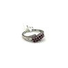 Image 1 : Sterling Silver Natural Enhanced Ruby (0.36ct) Ring, Size 7, W/A $500.00. Ruby is the birthstone for