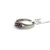 Image 2 : Sterling Silver Natural Enhanced Ruby (0.36ct) Ring, Size 7, W/A $500.00. Ruby is the birthstone for