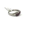 Image 3 : Sterling Silver Natural Enhanced Ruby (0.36ct) Ring, Size 7, W/A $500.00. Ruby is the birthstone for