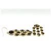 Image 2 : Gold Plated Sterling Silver Natural Smoky Quartz (23ct) Drop Style Earrings, W/A $835.00.