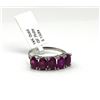 Image 3 : 14KT White Gold Natural Enhanced Ruby (3.15ct) Ring, Size 6.75, W/A $1215.00. Ruby is the birthstone