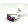 Image 5 : 14KT White Gold Natural Enhanced Ruby (3.15ct) Ring, Size 6.75, W/A $1215.00. Ruby is the birthstone