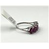 Image 6 : 14KT White Gold Natural Enhanced Ruby (3.15ct) Ring, Size 6.75, W/A $1215.00. Ruby is the birthstone