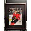 Image 1 : CONNOR BEDARD CHICHAGO BLACKHAWKS ROOKIE SEASON FRAMED COLLECTOR PICTURE