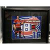 Image 1 : HENRI RICHARD #16 - COLLECTOR FRAMED PICTURE WITH AUTHENTIC FORUM SEAT PIECE: issued by: GREATS OF T
