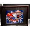 Image 1 : YVAN COURNOYER COLLECTOR FRAMED PICTURE WITH AUTHENTIC MONTREAL FORUM SEAT PIECE