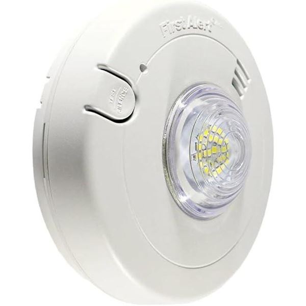 BRK Slim LED Strobe Hardwired Smoke Alarm