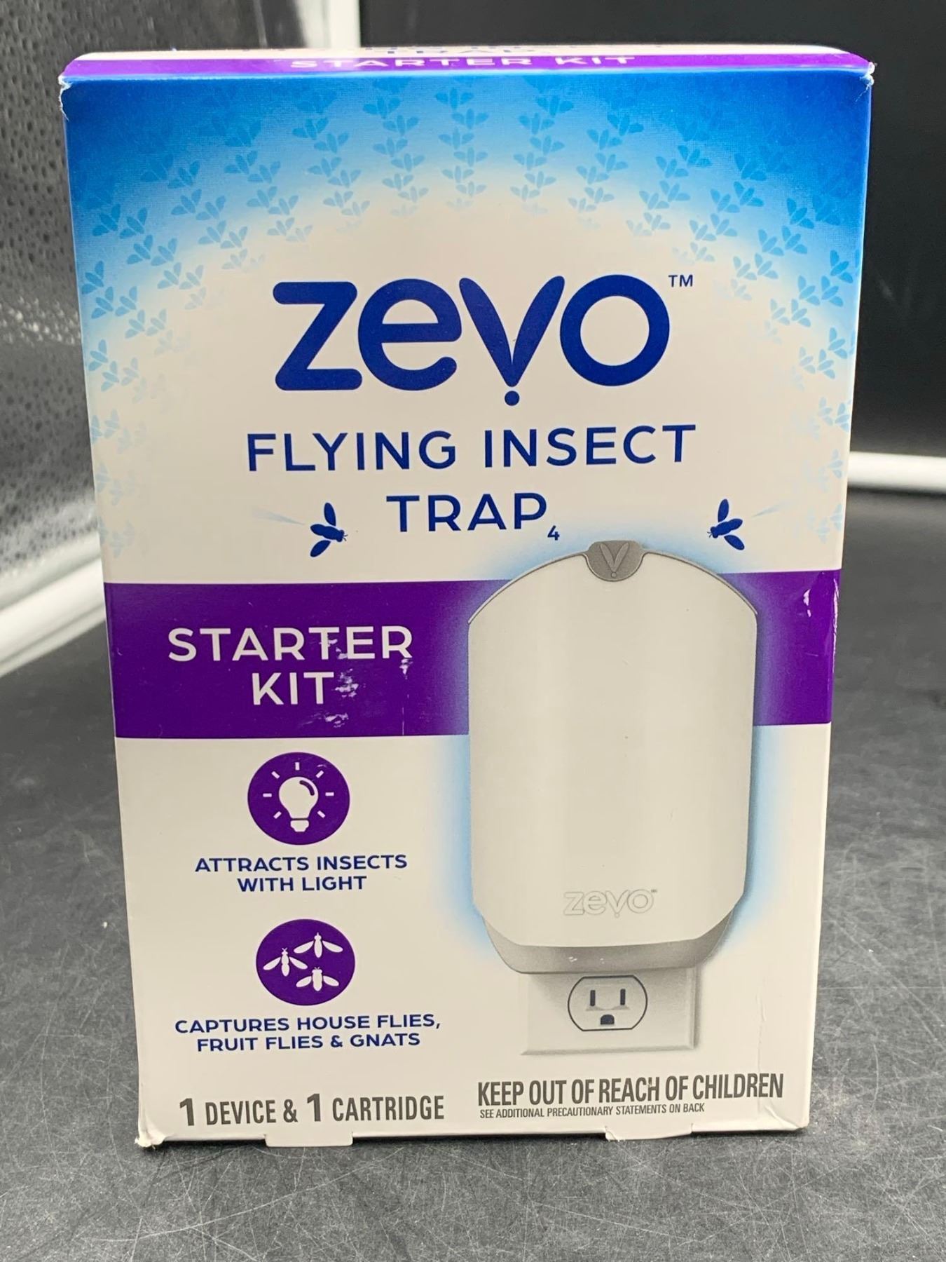 Zevo MAX Flying Insect Trap + Zevo Flying Insect Trap, Fly Trap ...