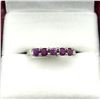 Image 4 : Sterling Silver Natural Ruby (1ct) Ring, Size 7, W/A $500.00. Ruby is the birthstone for July.