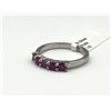 Image 6 : Sterling Silver Natural Ruby (1ct) Ring, Size 7, W/A $500.00. Ruby is the birthstone for July.