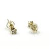 Image 4 : 14KT Yellow Gold Natural White Zircon (0.50ct) Earring, W/A $460.00.