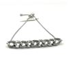 Image 1 : Sterling Silver Natural Diamond (0.11ct) Adjustable Bracelet, W/A $650.00. Diamond is the birthstone