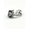Image 3 : Sterling Silver Natural Mystic Quartz (5ct) Ring, Size 8, W/A $370.00.