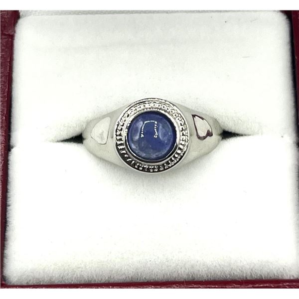 Sterling Silver Natural Tanzanite (0.80ct) Ring, Size 7, W/A $575.00. Tanzanite is the birthstone fo