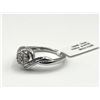 Image 4 : Sterling Silver Natural Diamond (0.11ct) Ring, Size 8, W/A $660.00. Diamond is the birththone for Ap