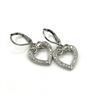 Image 1 : Fashion Jewellery CZ Heart Shape Earrings, Retail $300.00.