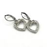 Image 2 : Fashion Jewellery CZ Heart Shape Earrings, Retail $300.00.