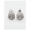 Image 3 : Sterling Silver Natural Diamond (0.11ct) Earrings, W/A $700.00. Diamond is the birthstone for April.