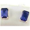 Image 2 : Silver Lolite 1.5Ct Earrings, Made in Canada, Suggested Retail Value $160