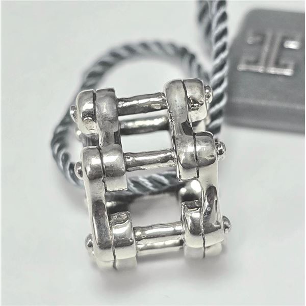 Silver Currency Label Pendant, Suggested Retail Value $50