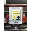 Image 3 : KEN DRYDEN #29  - COLLECTOR FRAMED PICTURE WITH AUTHENTIC GAME USED STICK PIECE: issued by: GREATS O