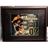 Image 1 : PHIL ESPOSITO BRUINS #7 - COLLECTOR FRAMED PICTURE WITH AUTHENTIC GAME USED STICK PIECE: issued by: 