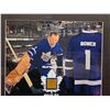 Image 2 : BOWER #1 - COLLECTOR FRAMED PICTURE WITH AUTHENTIC GAME USED STICK PIECE: issued by: GREATS OF THE G