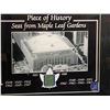 Image 2 : MAPLE LEAF GARDENS PIECE OF HISTORY FRAMED PICTURE WITH AUTHENTIC MAPLE LEAF GARDENS SEAT PIECE: iss