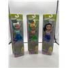 Image 1 : Disney Fairies Confetti Fun Peri  & Tink & Silvermist 3 Doll Set