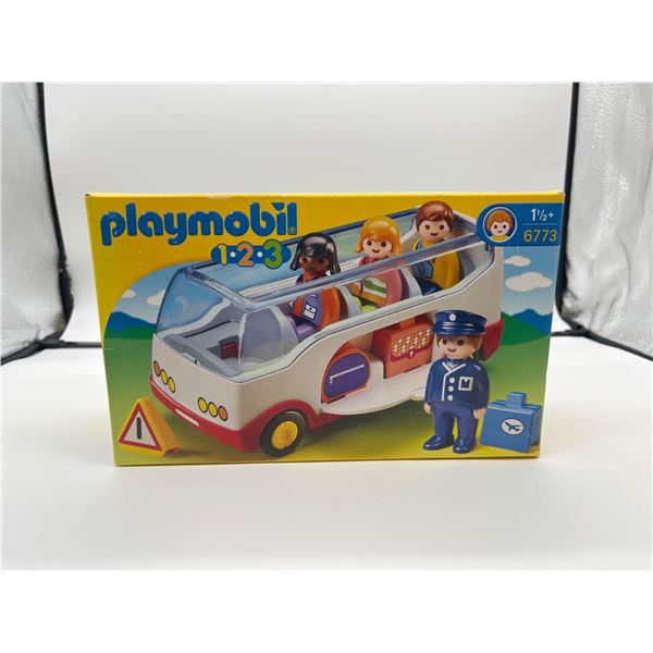 Playmobil 1.2.3 Airport Shuttle Bus #6773