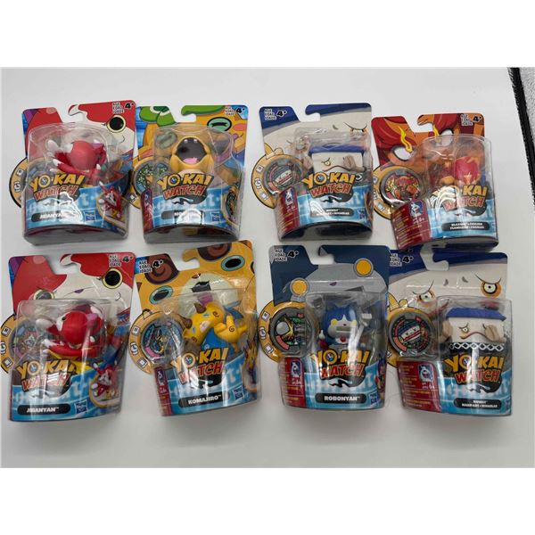 Hasbro Yo-Kai Watch Lot of 8 Figures
