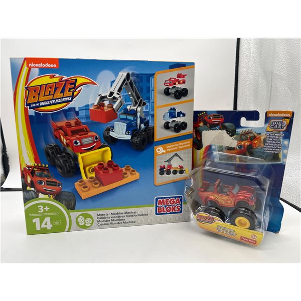 MegaBloks Blaze and the Monster Machine Mashup &  Matallic Blaze