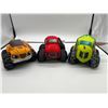 Image 1 : Blaze And The Monster Machines Set of 3 Soft Vehicles